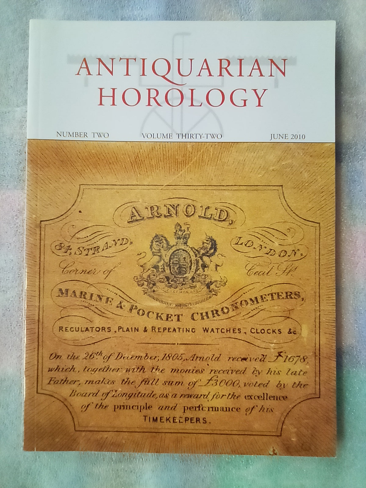 Antiquarian Horology Journal 7 Issues from 2010 2011 Atlantis Books