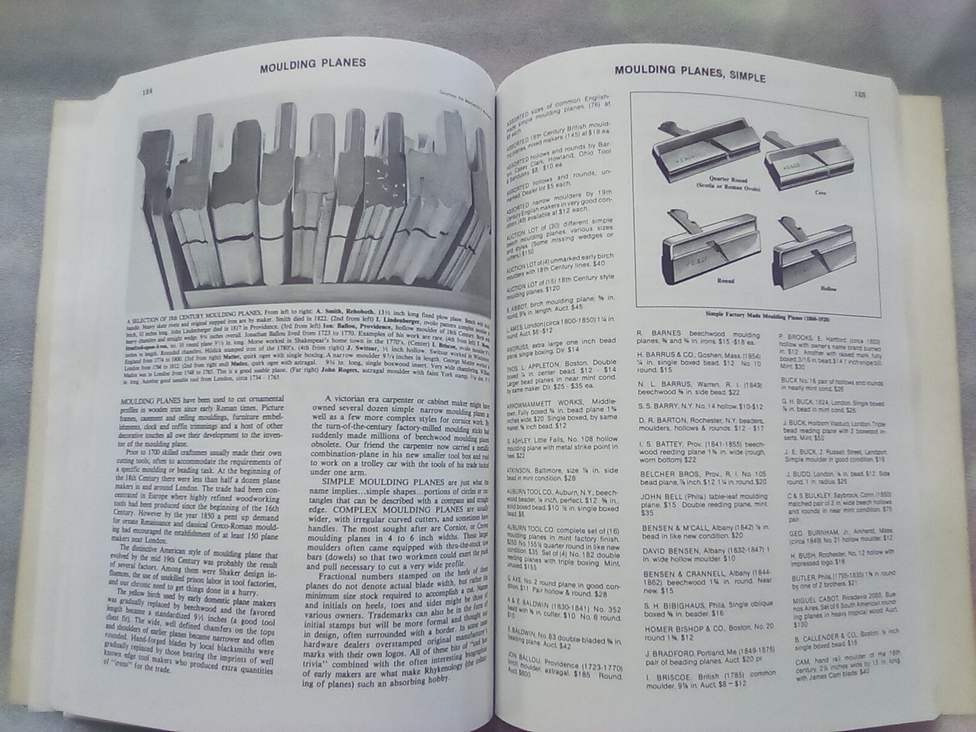 The Antique Tool Collectors Guide to Value (1991) by Ronald Barlow