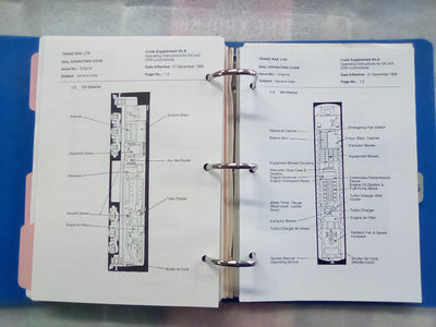 New Zealand Rail - Rail Operating Code (2000)