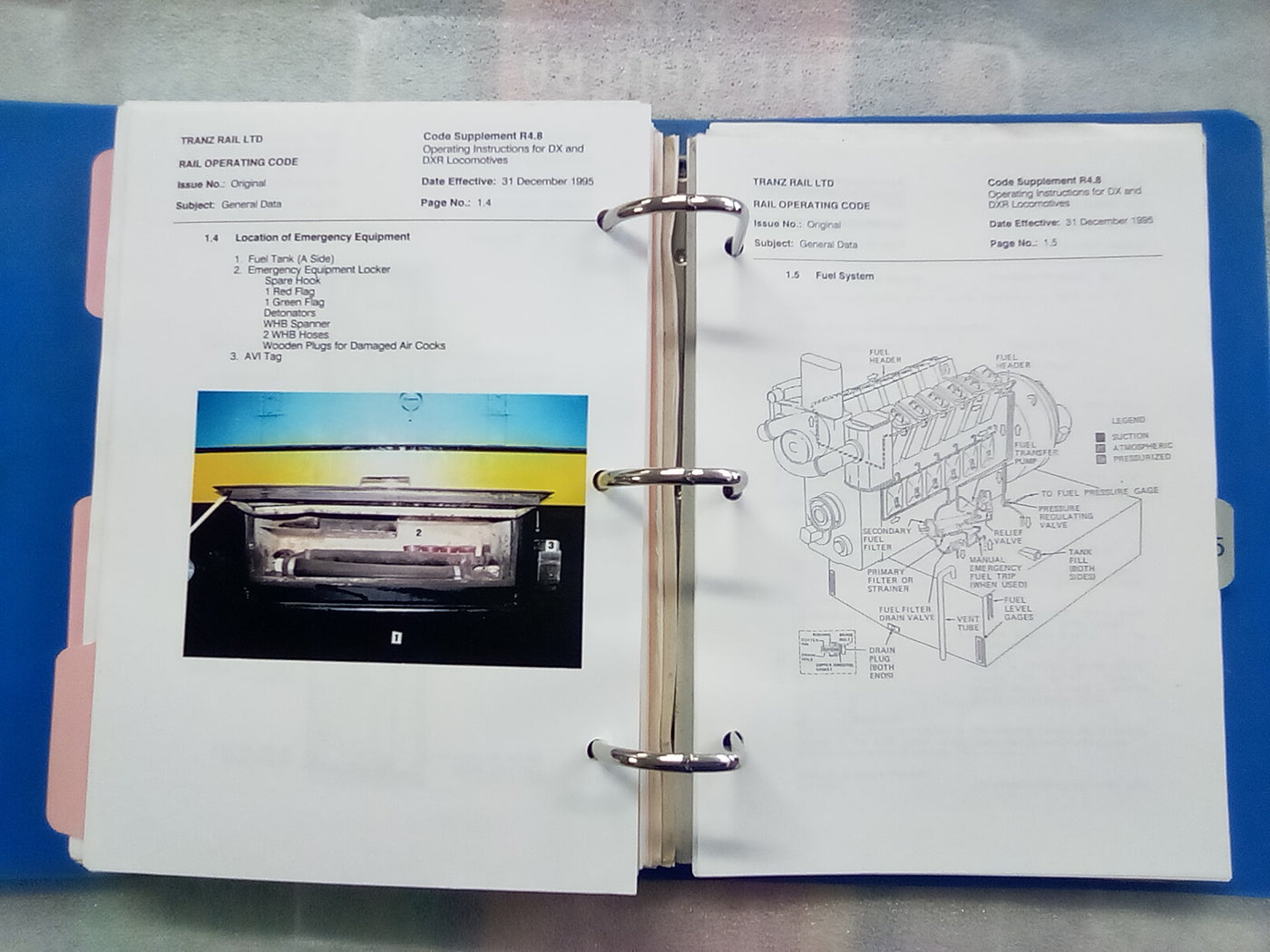 New Zealand Rail - Rail Operating Code (2000)