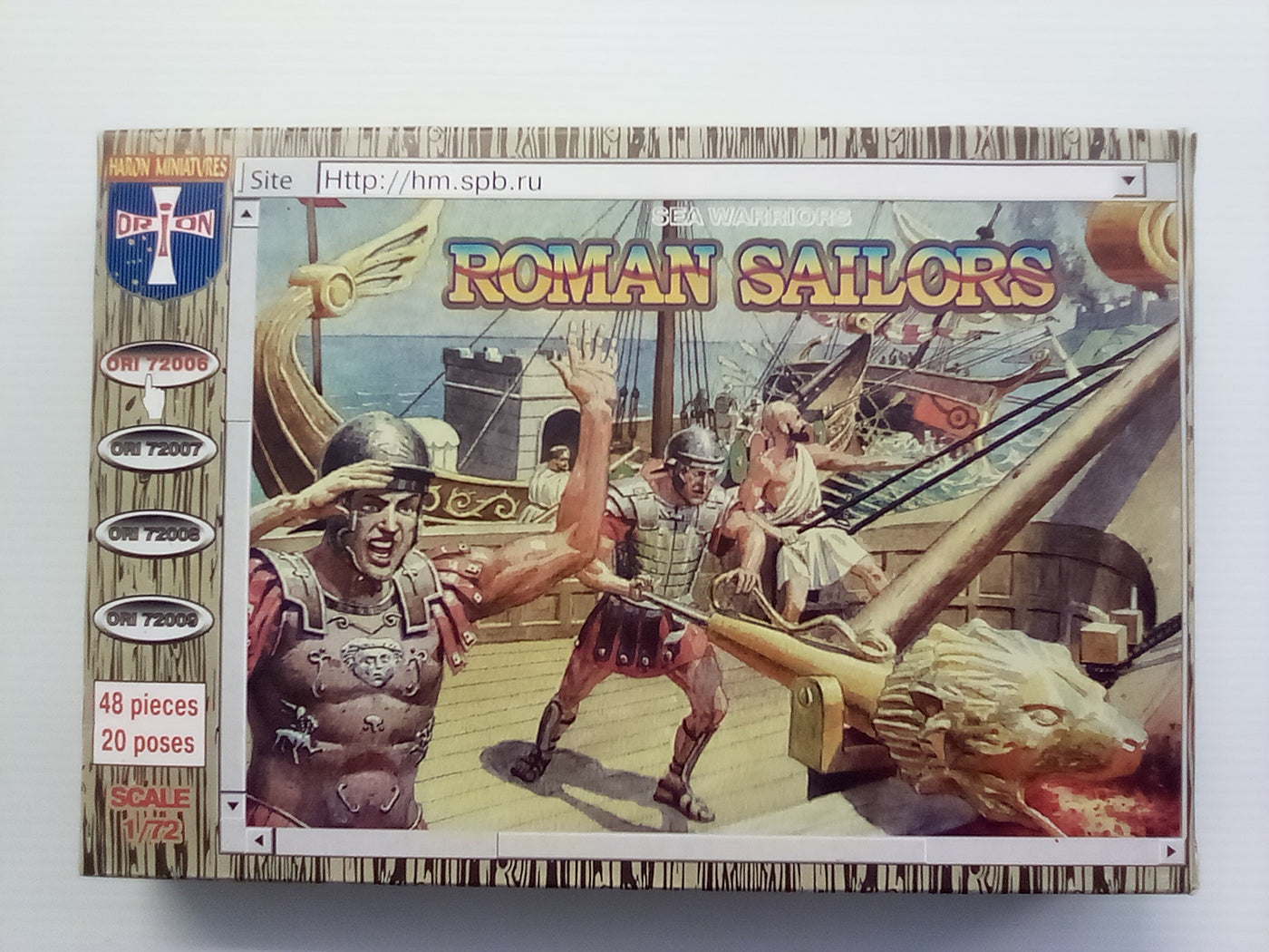 Orion 1:72 Roman Sailors (48 pieces)