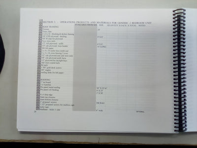 Packaged Detail Book (Sustainable Housing) With Plan Options by Earthship Biotecture