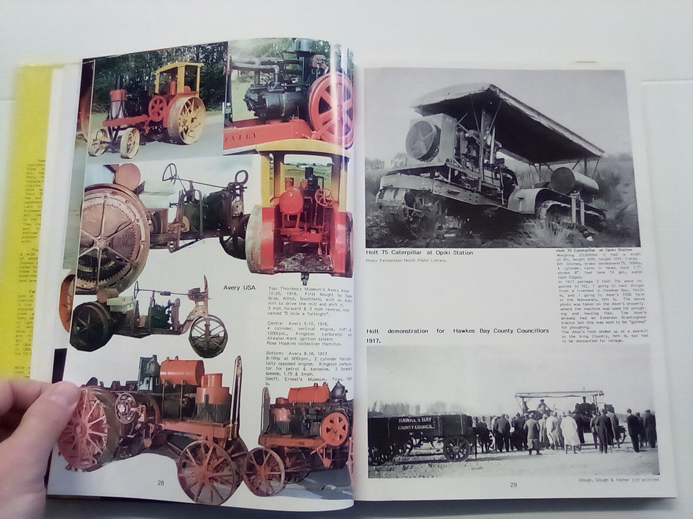 Farm Tractors in New Zealand by Richard H. Robinson