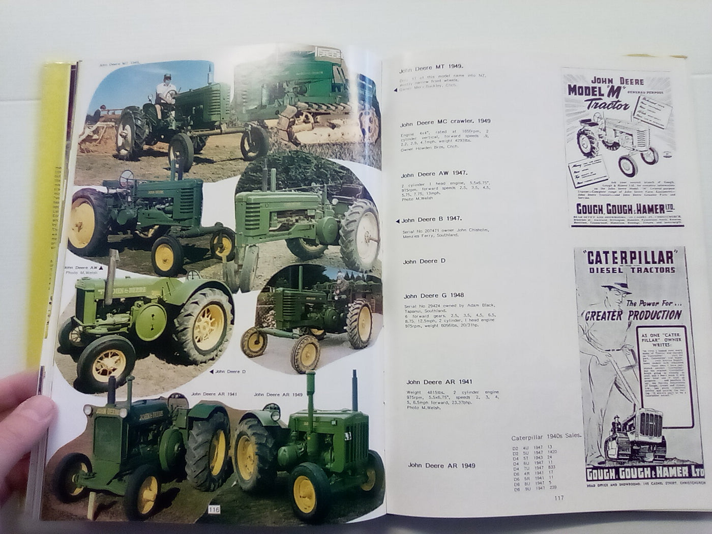 Farm Tractors in New Zealand by Richard H. Robinson