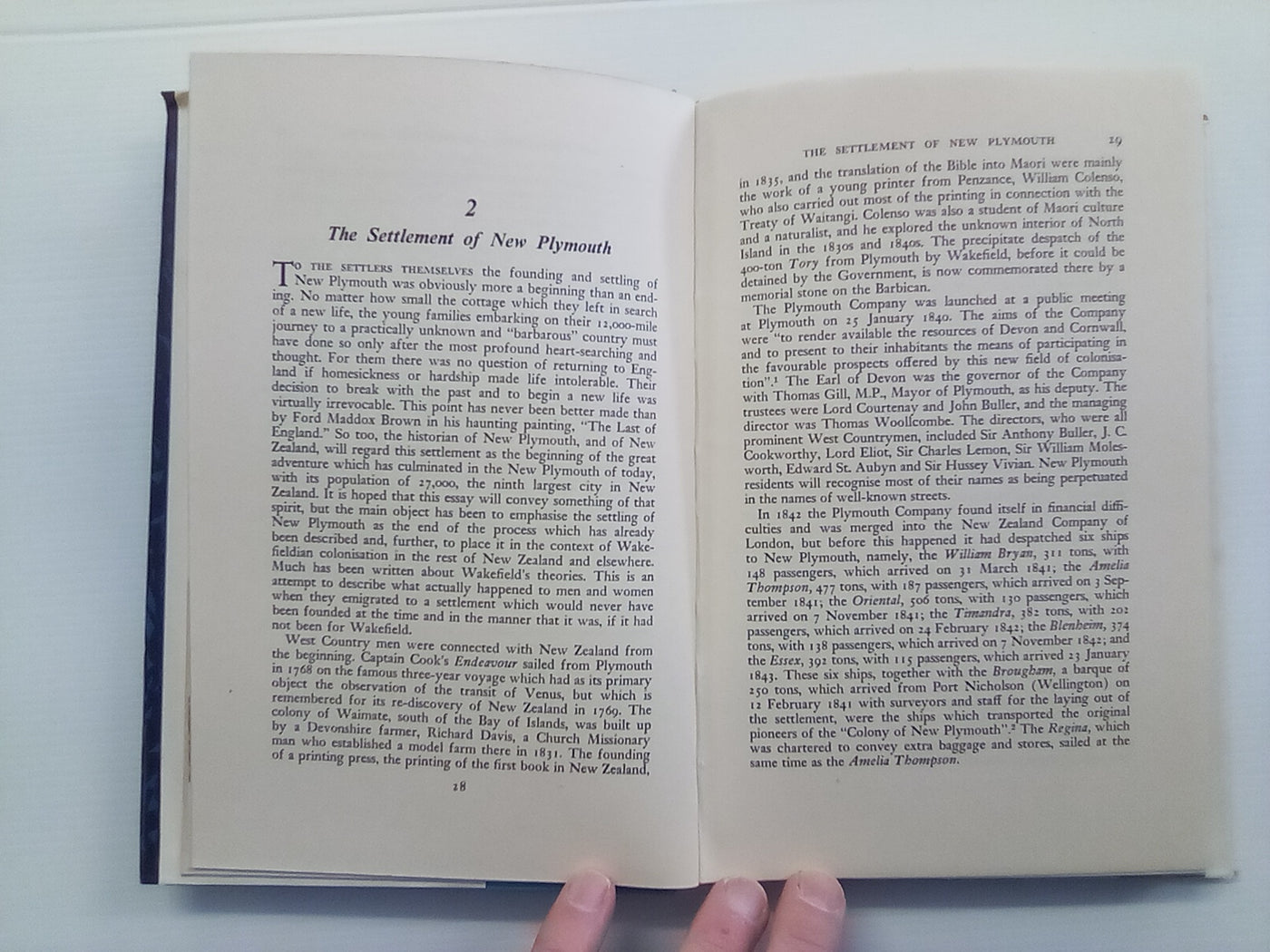 From Plymouth to New Plymouth (1959) by R.G. Wood