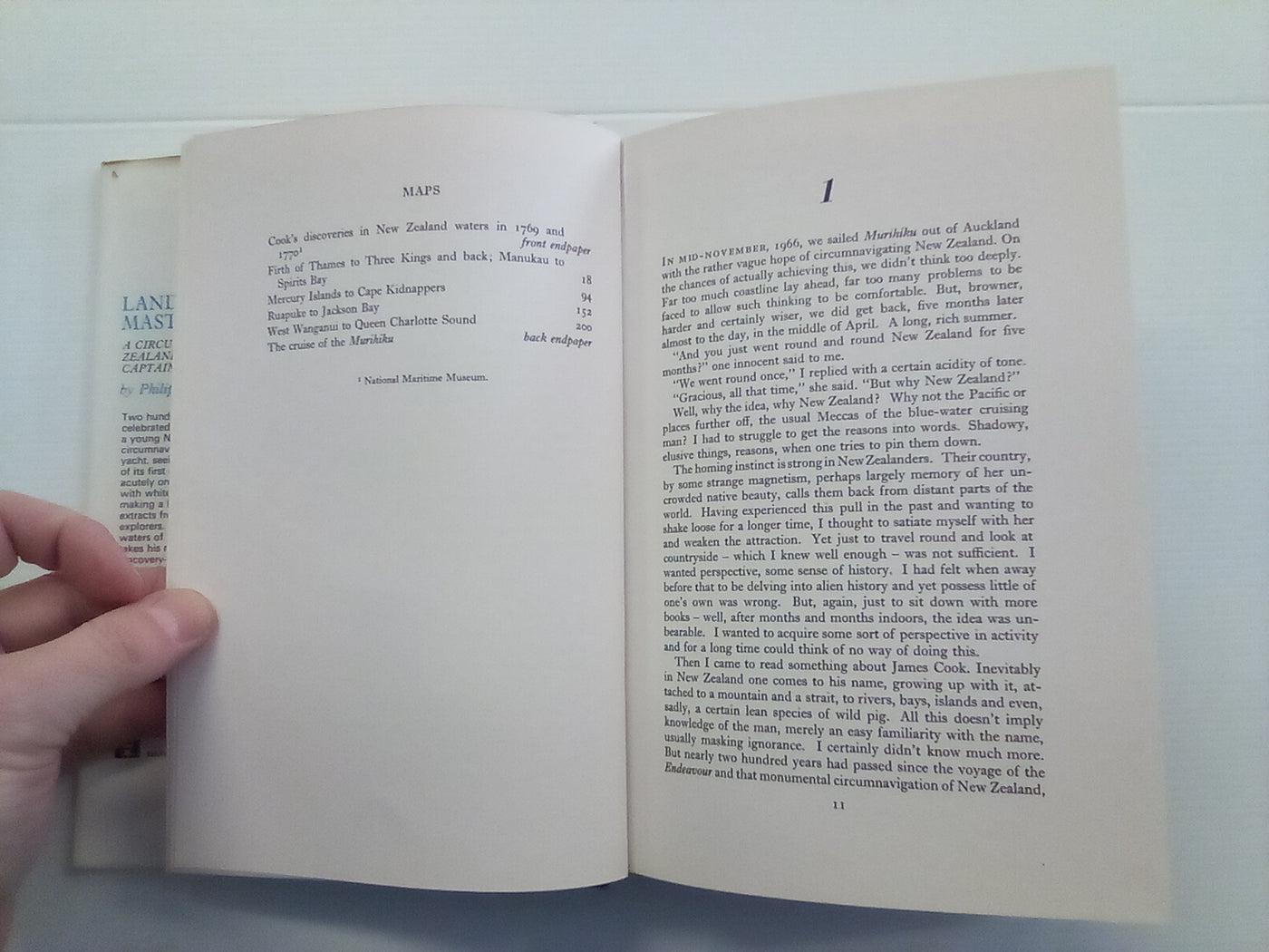 Land From the Masthead - Circumnavigation of New Zealand in the Wake of Captain Cook