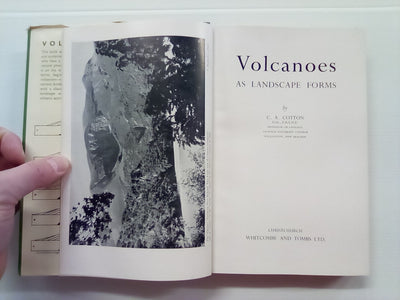 Volcanoes as Landscape Forms (1952) by Professor C.A. Cotton