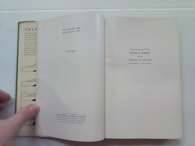 Volcanoes as Landscape Forms (1952) by Professor C.A. Cotton