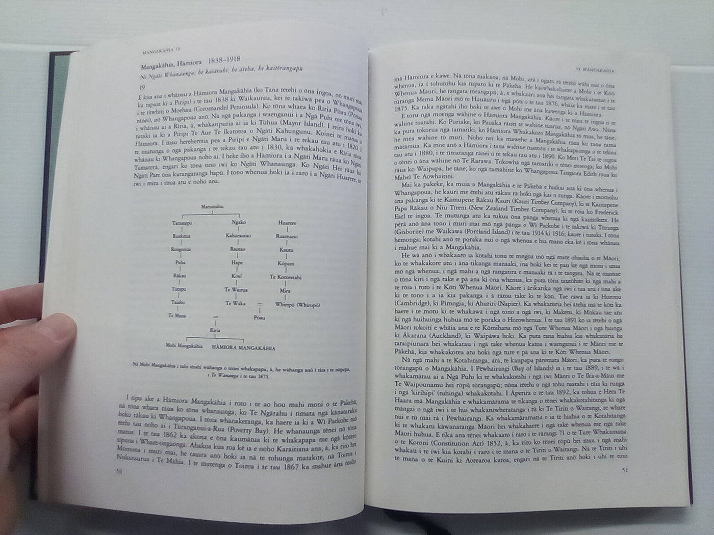 Nga Tangata Taumata Rau 1870-1900 (Biographies of Māori People in Te Reo)