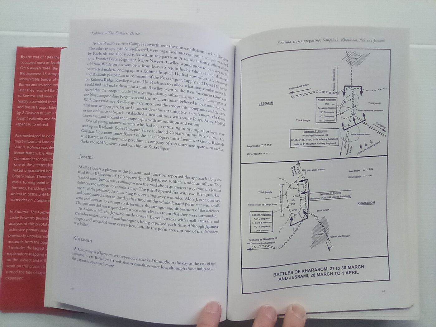 Kohima - The Furthest Battle (Japanese invasion of India 1944) by Leslie Edwards