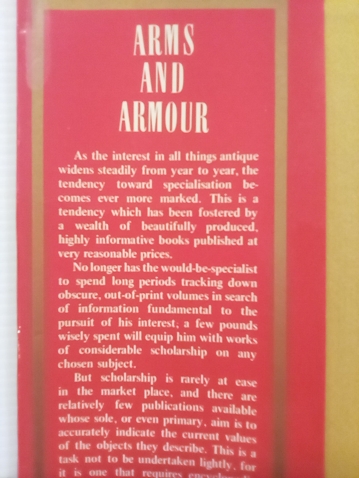 Lyle Arms & Armour Review 1976