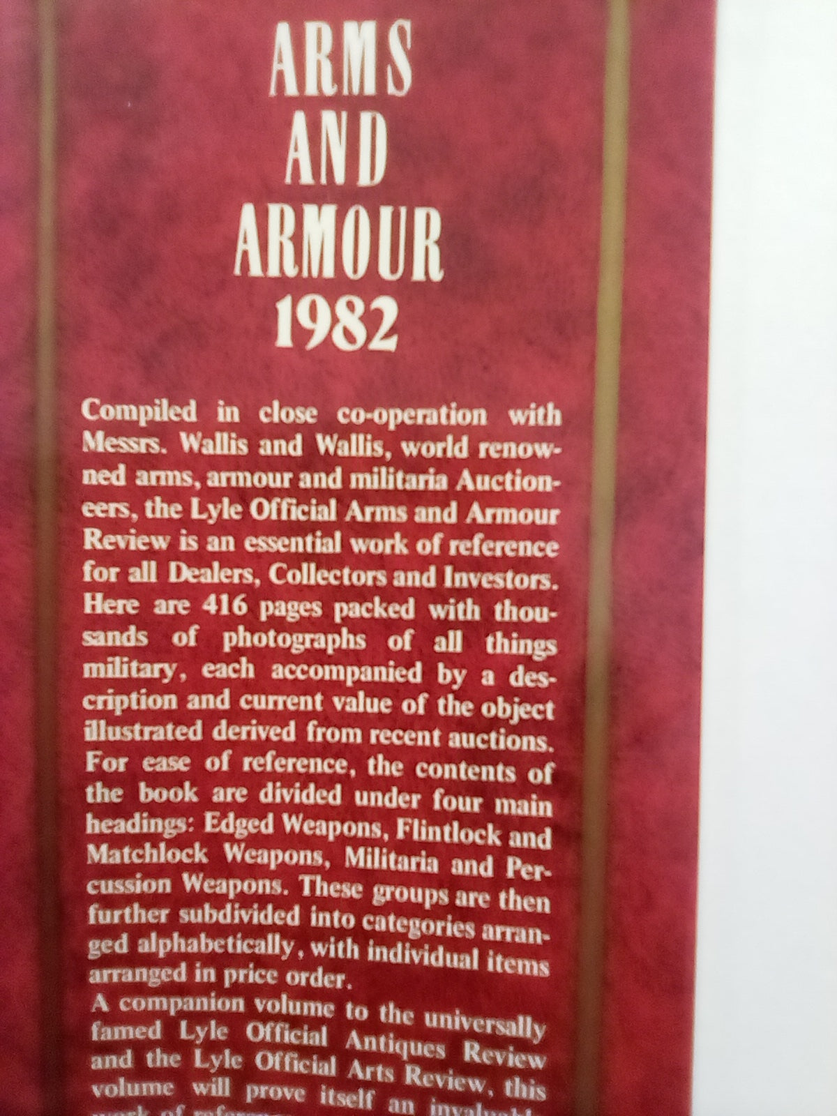 Lyle Arms & Armour Review 1982