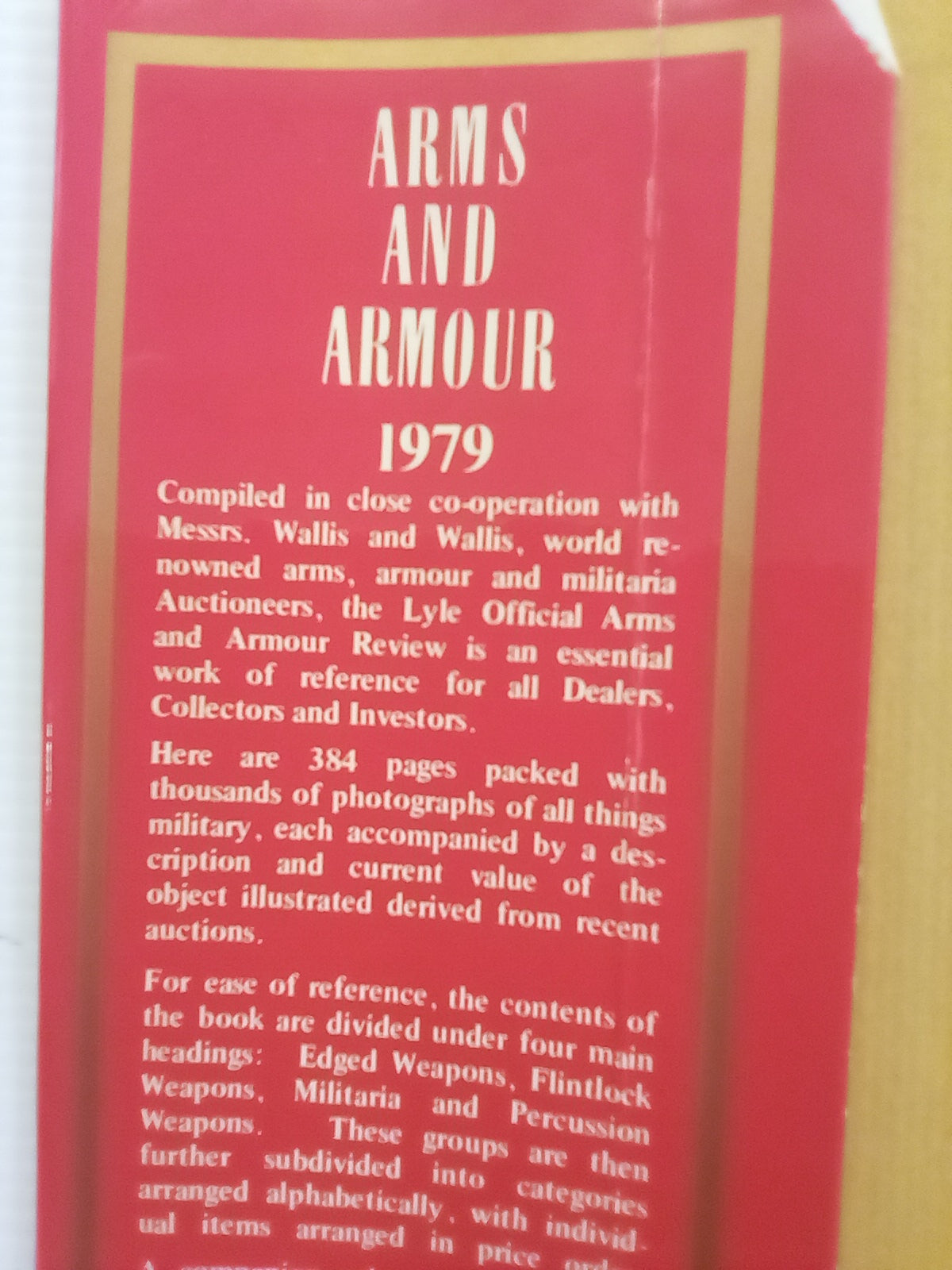 Lyle Arms & Armour Review 1979