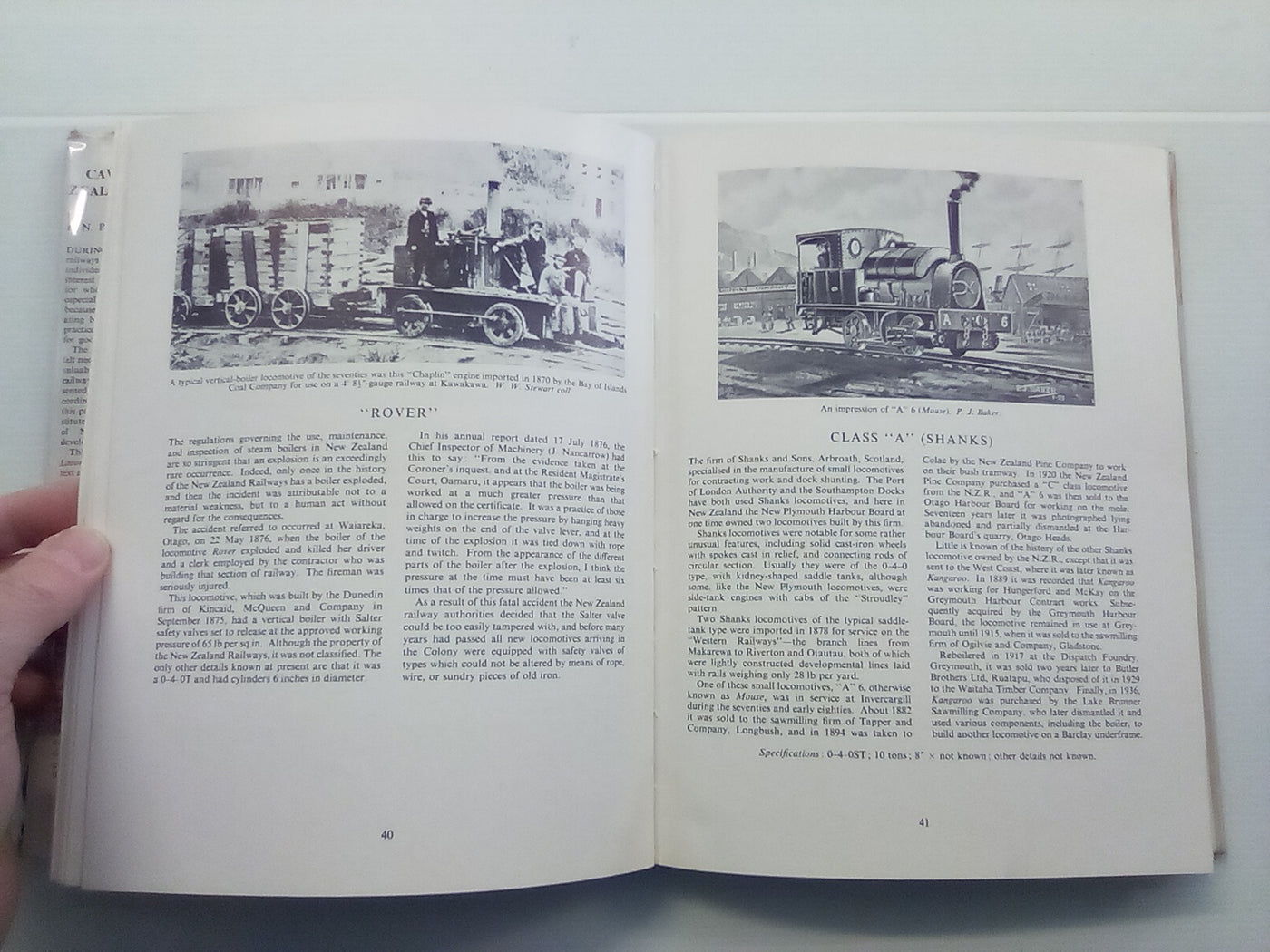 Cavalcade of New Zealand Locomotives (1965) by A.N. Palmer & W.W. Stewart