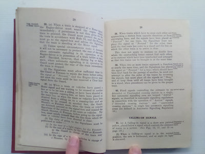 New Zealand Government Railways Department -  Rules & Regulations (1943)