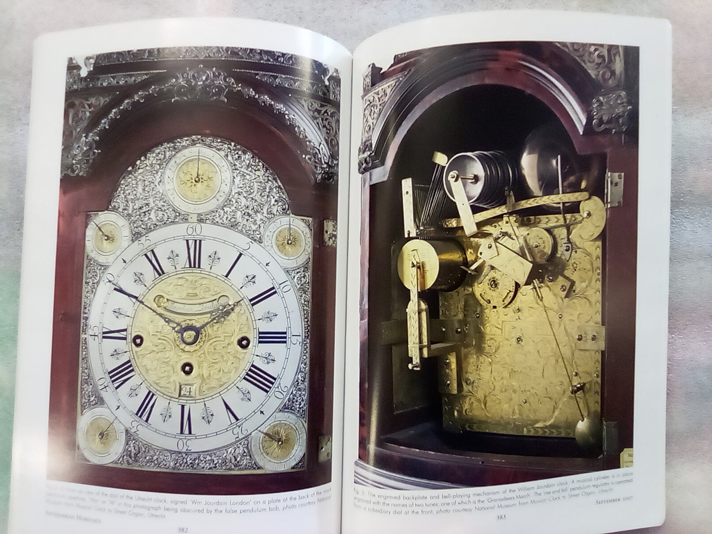 Antiquarian Horology Journal - 4 Issues from 1990 (x2), 2007, & 2011