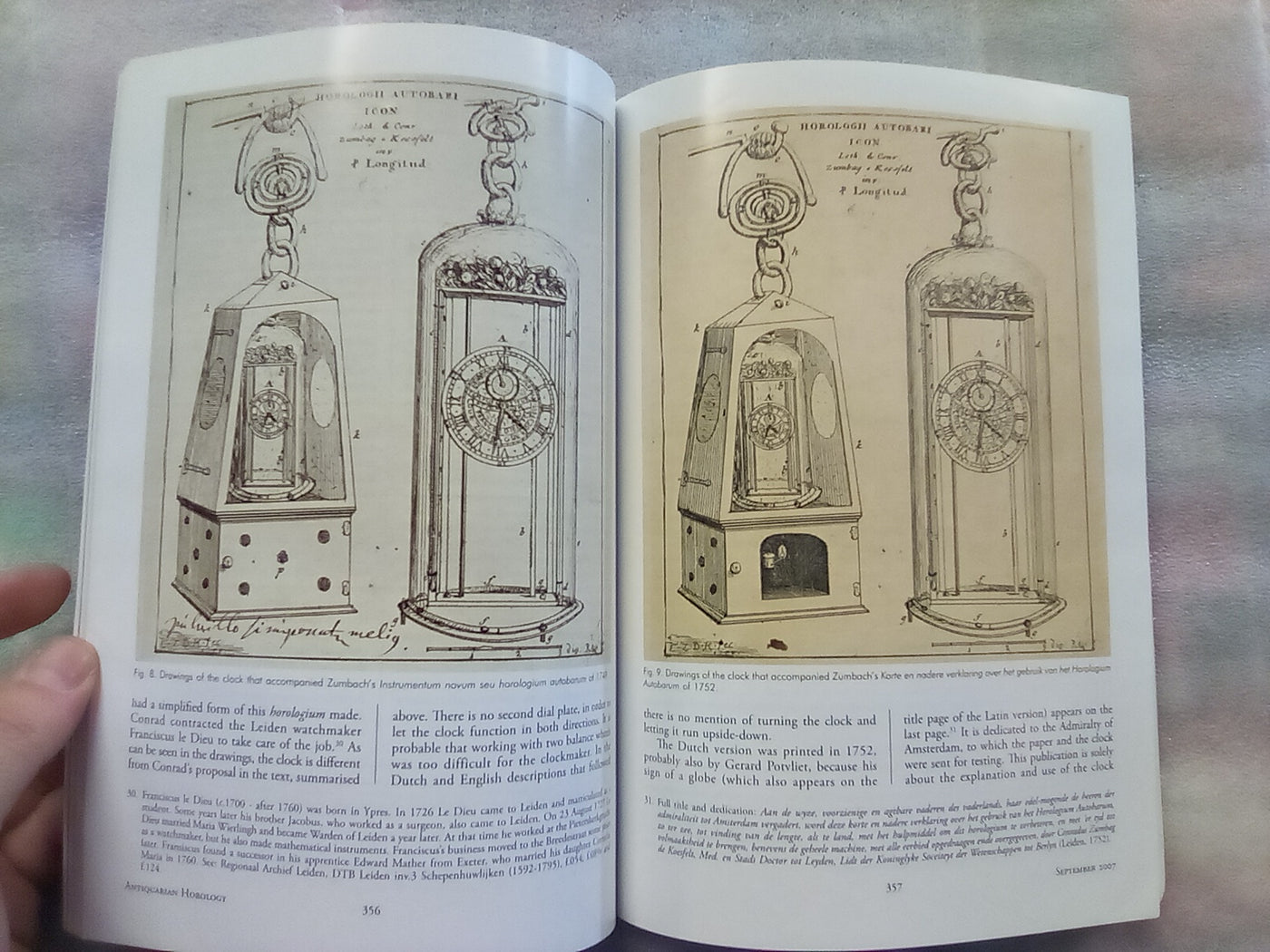 Antiquarian Horology Journal - 4 Issues from 1990 (x2), 2007, & 2011