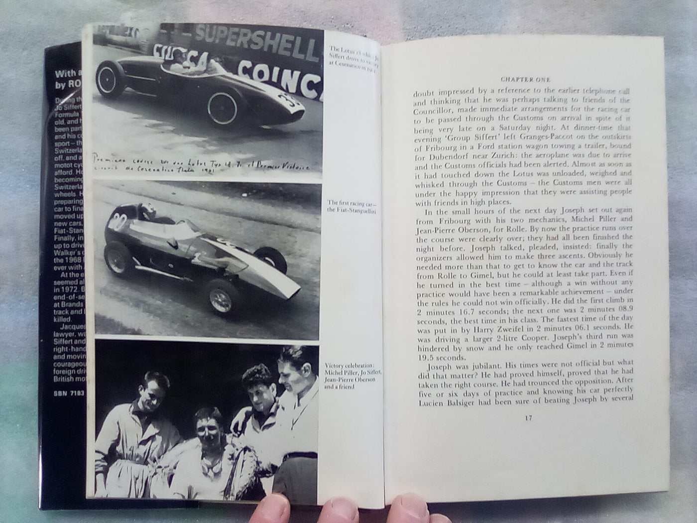 Jo Siffert Biography by Jacques Deschenaux (1972)