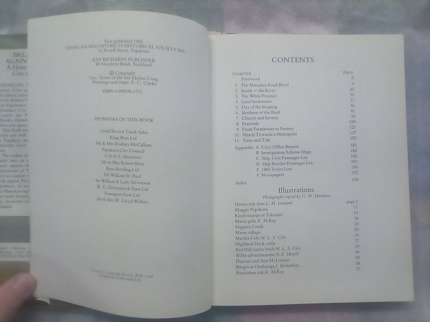 Breakwater Against the Tide - A History of Papakura City and Districts