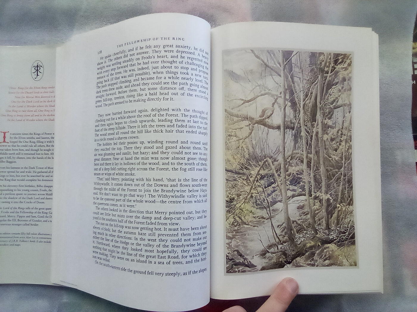 The Lord of the Rings by J.R.R. Tolkien Illustrated by Alan Lee Hardback (1991)