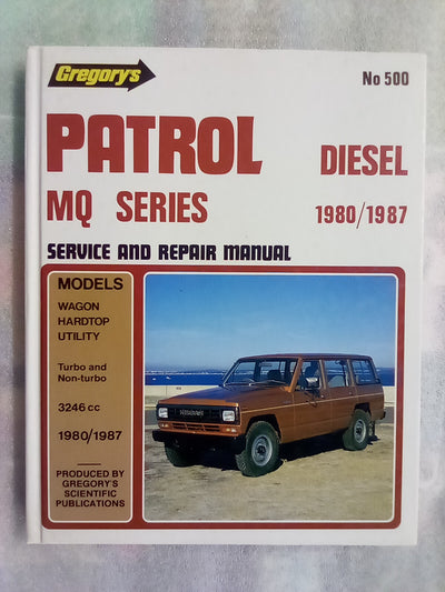 Nissan Patrol MQ Series 1980-1987 Diesel Repair Manual