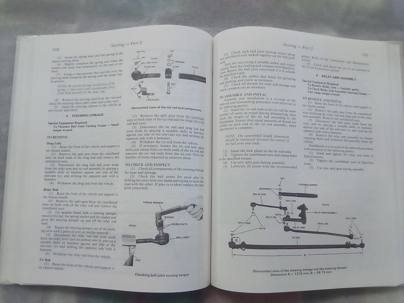 Nissan Patrol MQ Series 1980-1987 Diesel Repair Manual