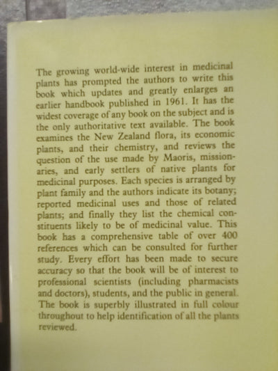 New Zealand Medicinal Plants (1981) by Brooker, Cambie, & Cooper