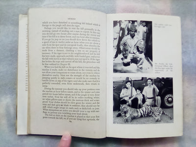 Shikar - Big Game Hunting in India (1963) by K. S. J. Butt (Rare book)