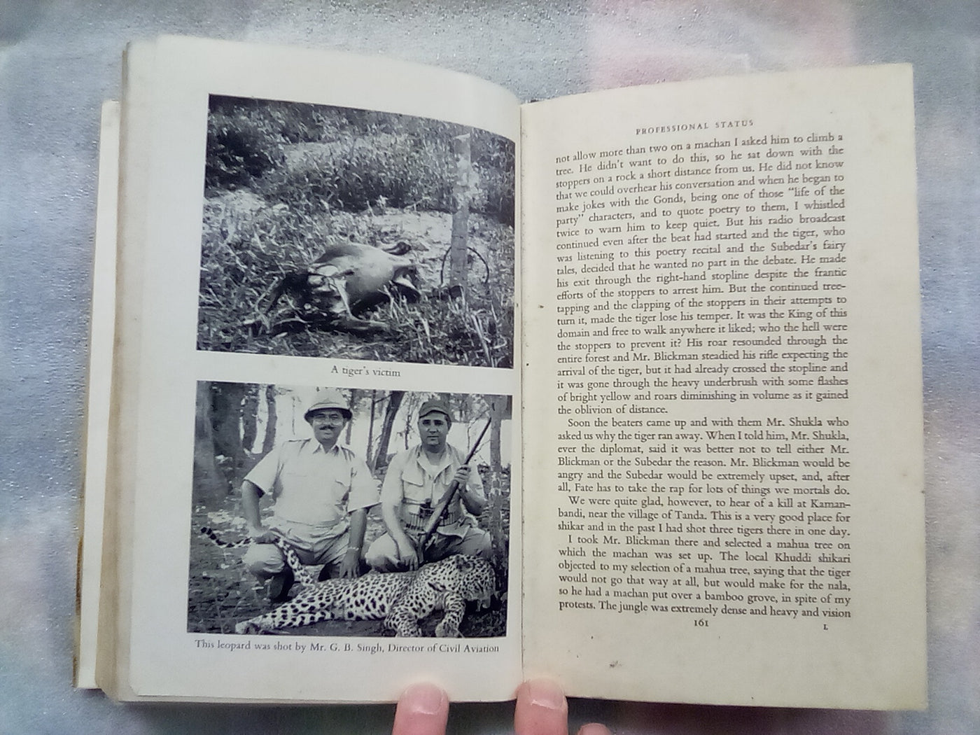 Shikar - Big Game Hunting in India (1963) by K. S. J. Butt (Rare book)