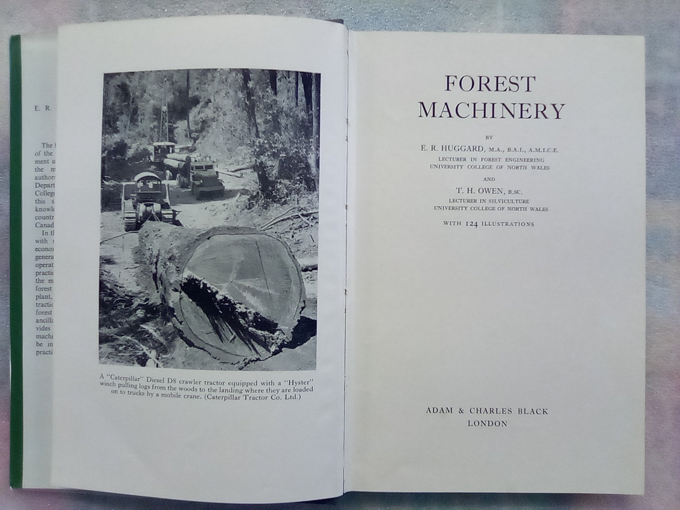 Forest Machinery (1959) by E.R. Huggard & T.H. Owen