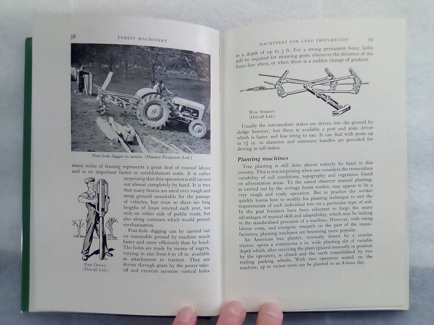 Forest Machinery (1959) by E.R. Huggard & T.H. Owen