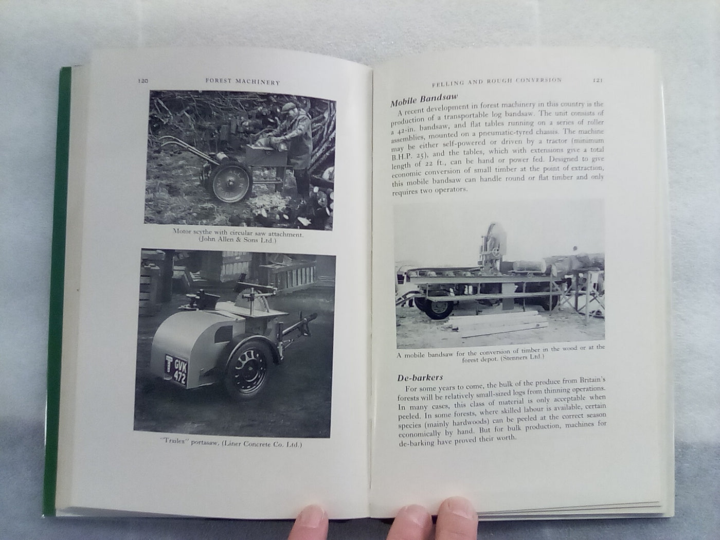 Forest Machinery (1959) by E.R. Huggard & T.H. Owen