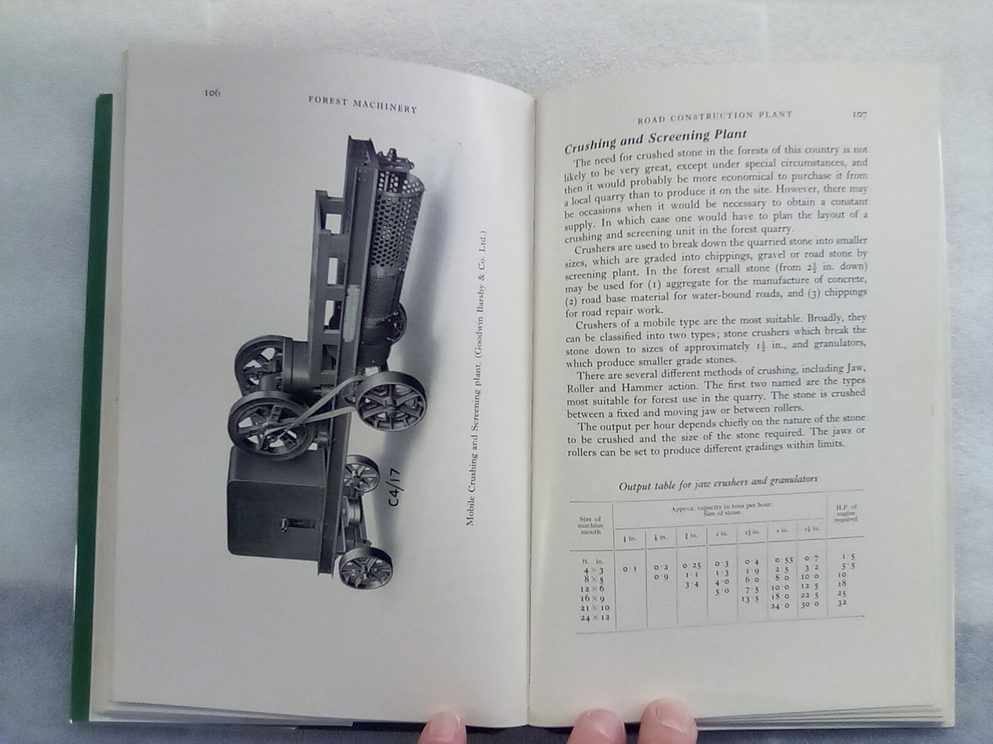 Forest Machinery (1959) by E.R. Huggard & T.H. Owen