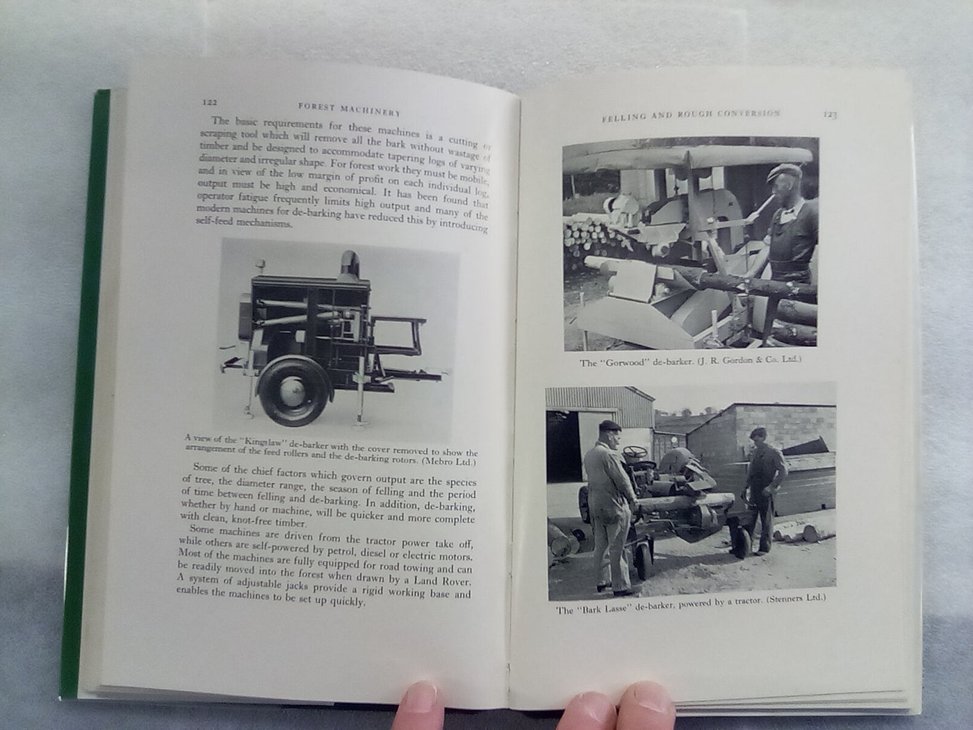 Forest Machinery (1959) by E.R. Huggard & T.H. Owen