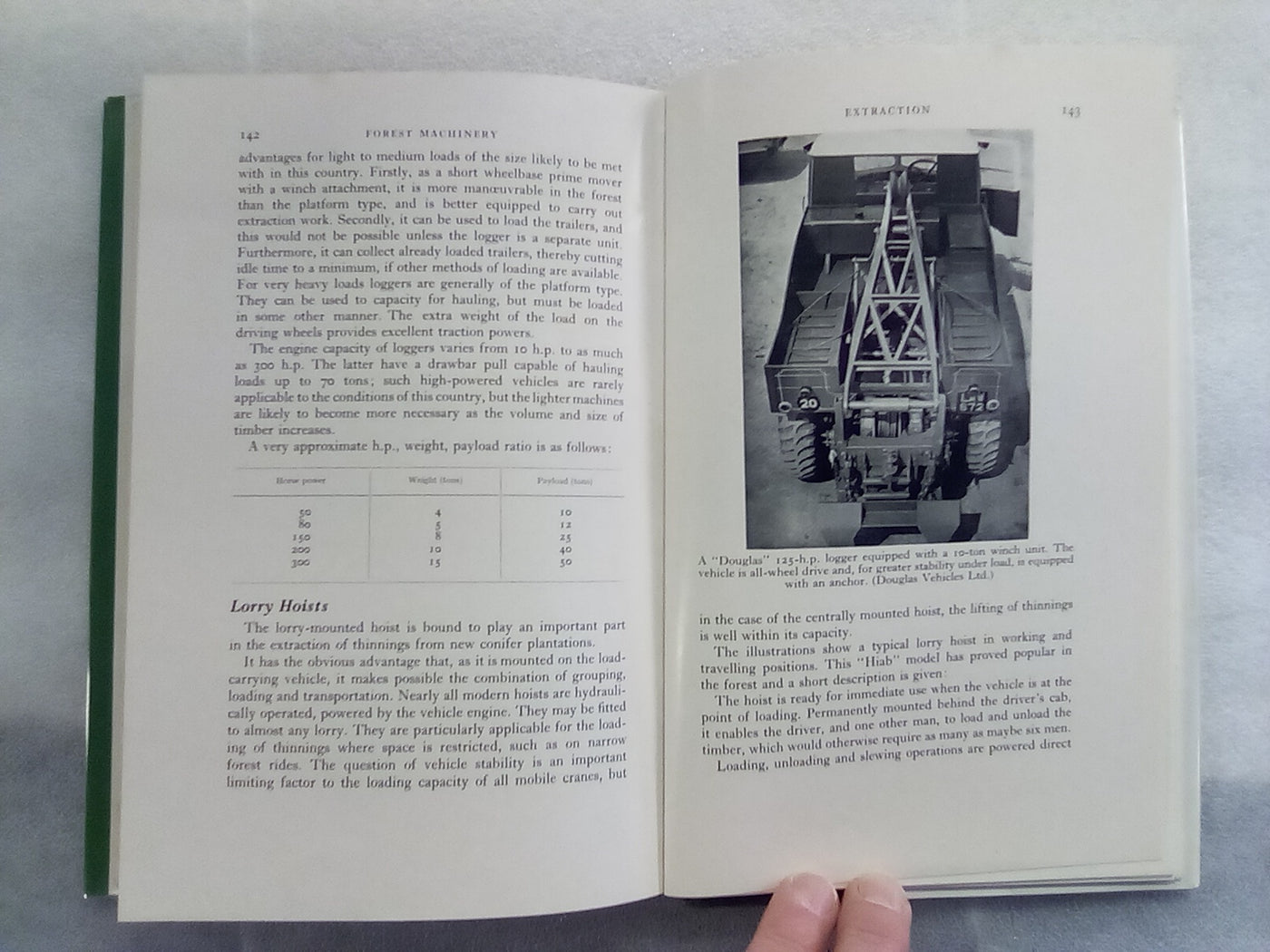 Forest Machinery (1959) by E.R. Huggard & T.H. Owen