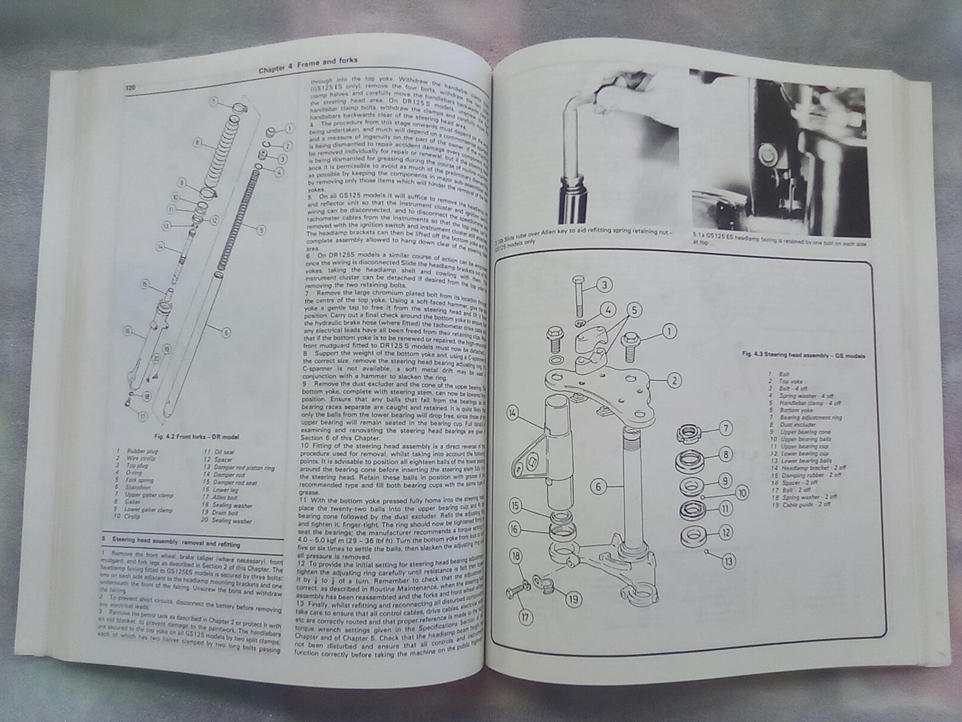 Suzuki GS, GN, GZ, & DR125 1982-1999 Haynes Workshop Manual