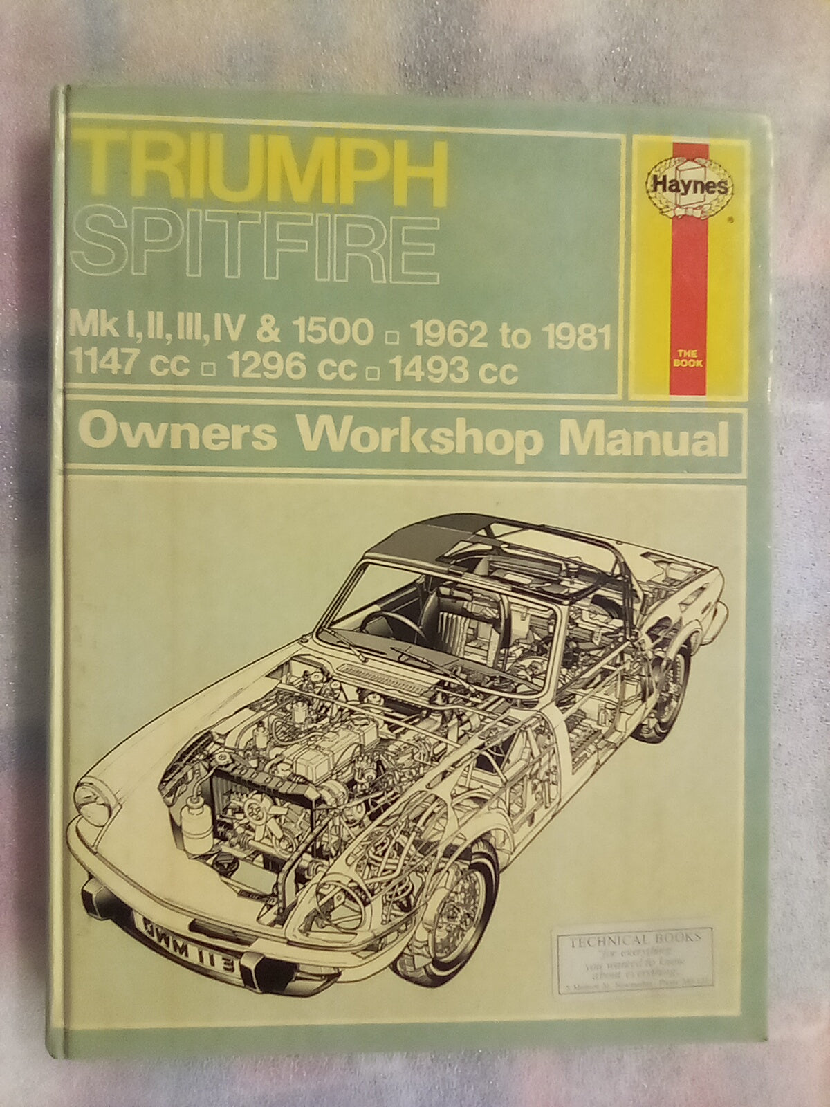 Triumph Spitfire 1962-1981 Haynes Workshop Manual